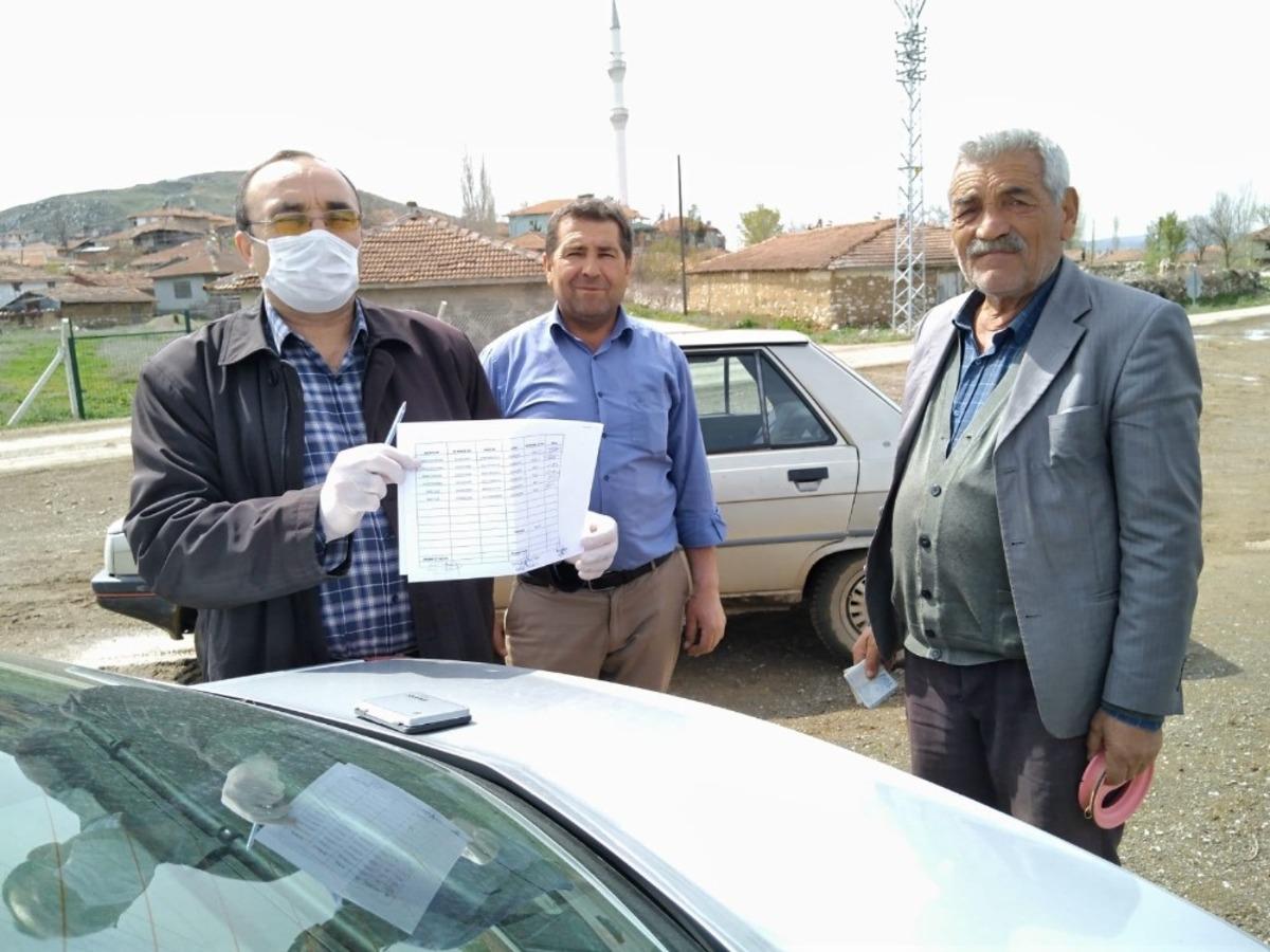 Uğurludağ&rsquo;da 65 yaş &uuml;st&uuml; vatandaşlara evlerinde maaş &ouml;demesi