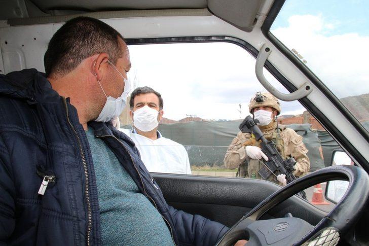 Jandarmadan korona kontrolü G5