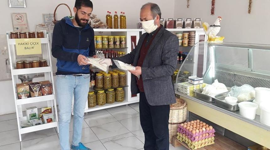 Muhtardan &uuml;cretsiz maske