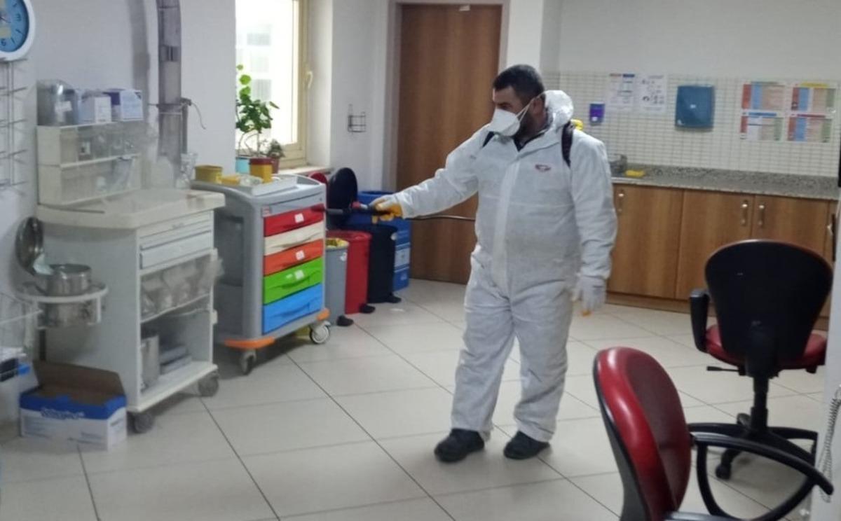 Turgutlu Belediyesi&rsquo;nden dezenfekte mesaisi