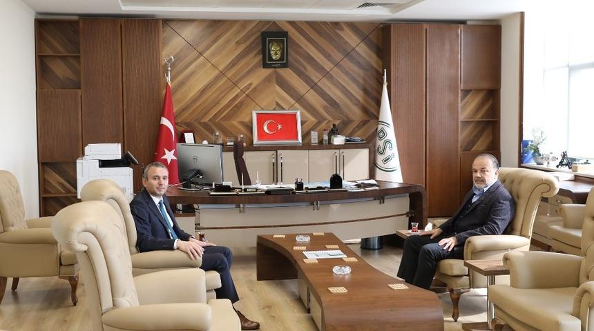 AK Partili Yavuz DSİ 21. Bölge Müdürü İlter’i ziyaret etti