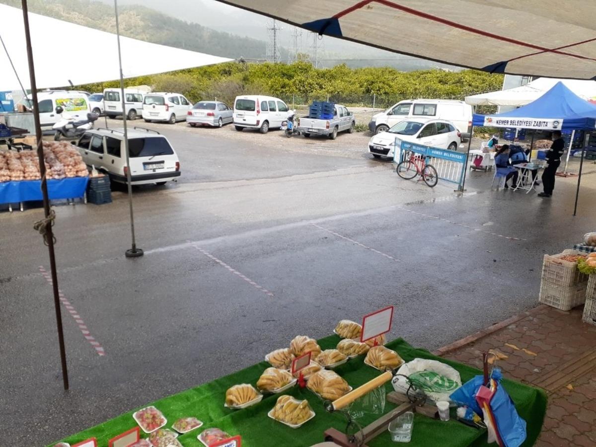 Kemer&rsquo;de Korona vir&uuml;s &ouml;nlemleri devam ediyor