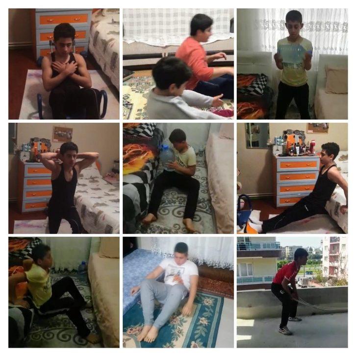 Yunusemreli güreşçiler antrenmanlarını aksatmıyor G2