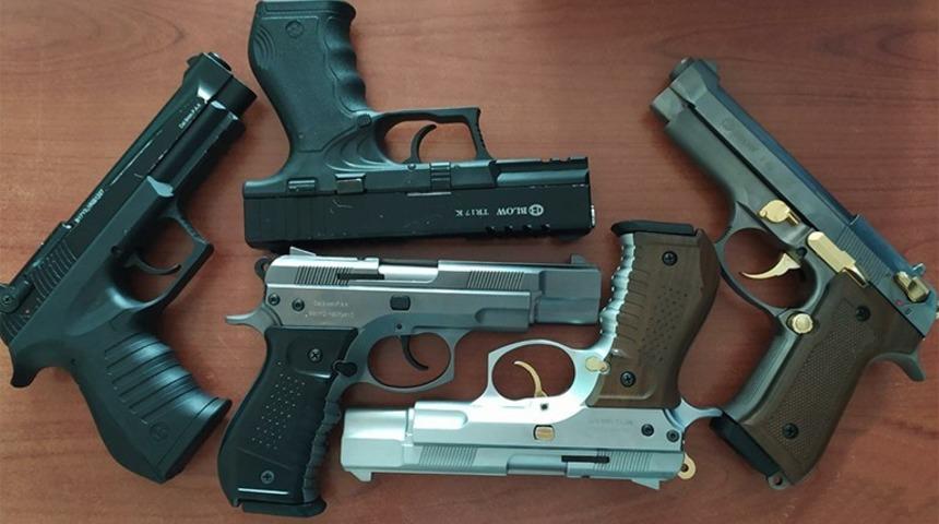 Keşan&rsquo;da kurusıkı silah &ccedil;alan 3 &ccedil;ocuk yakalandı