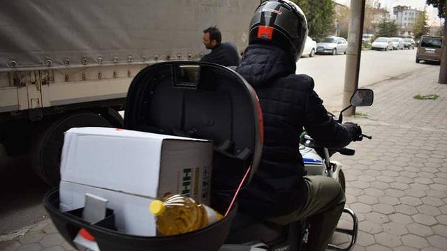 Korona mağdurlarına yardım