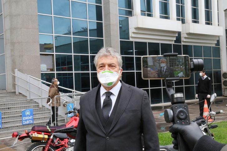 Edremit Belediyesi dezenfeksiyon kabinleri kurdu G2