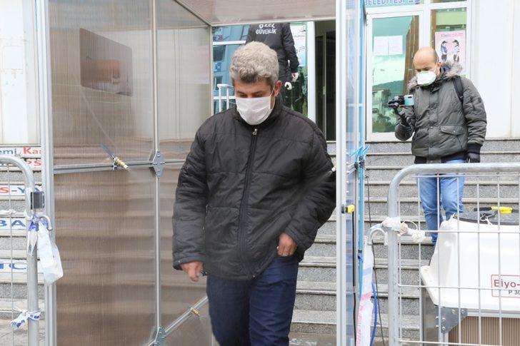 Edremit Belediyesi dezenfeksiyon kabinleri kurdu G5