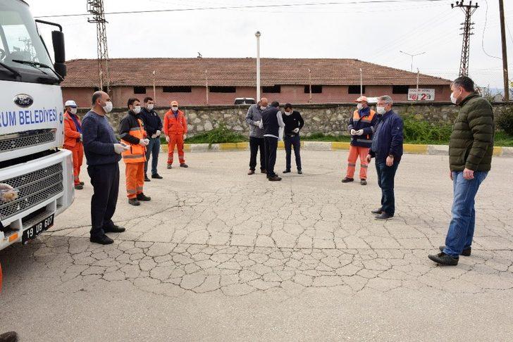 Başkan Aşgın’dan temizlik işleri personeline moral ziyareti G2
