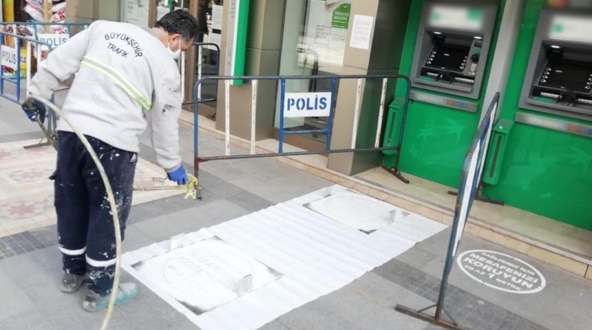 Malatya B&uuml;y&uuml;kşehir&rsquo;den sosyal mesafe &ccedil;alışması