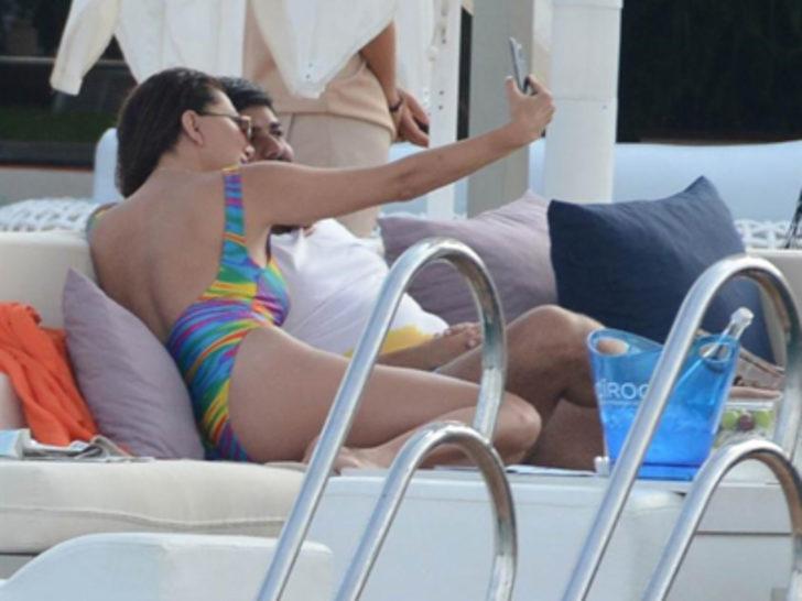 Ebru Yaşar balayında G5