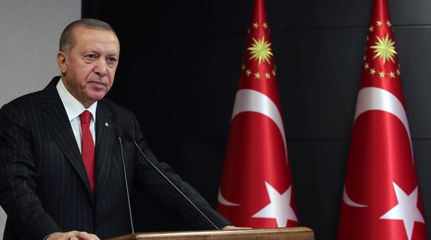 Cumhurbaşkanı Erdoğan'dan koronavir&uuml;sle m&uuml;cadele paylaşımı