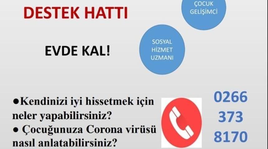 Edremit&rsquo;te Psikososyal Destek Danışmanlık Hattı hizmete girdi