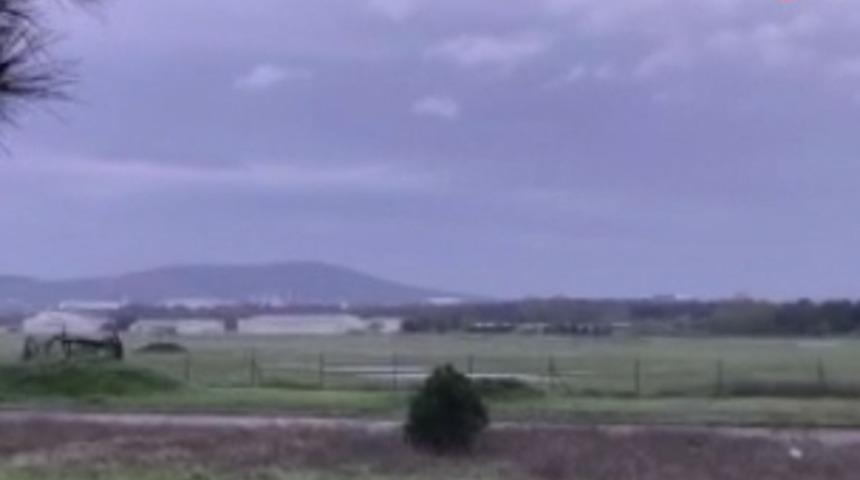 Sancaktepe'de yapılacak salgın hastanesinin alanı görüntülendi