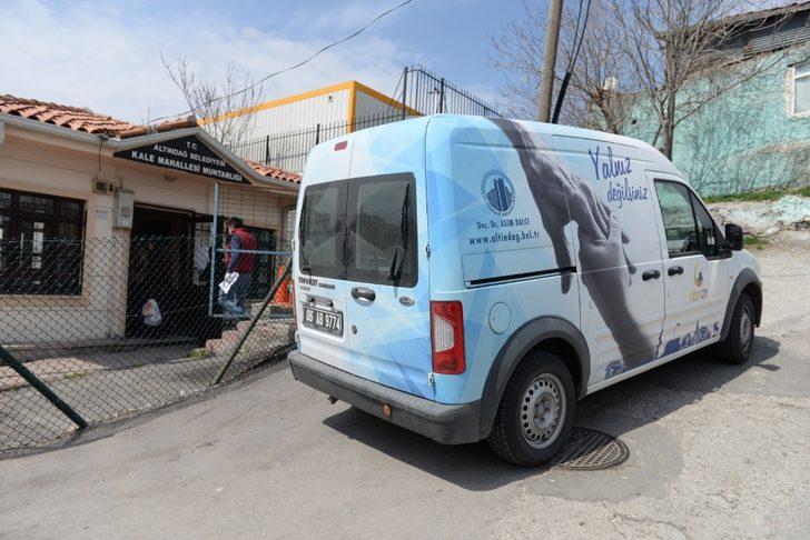 Altındağ’da muhtarlara temizlik kolisi G1