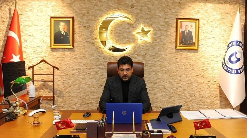 AD&Uuml; senato ve y&ouml;netim kurulu toplantısı telekonferans ile ger&ccedil;ekleşti