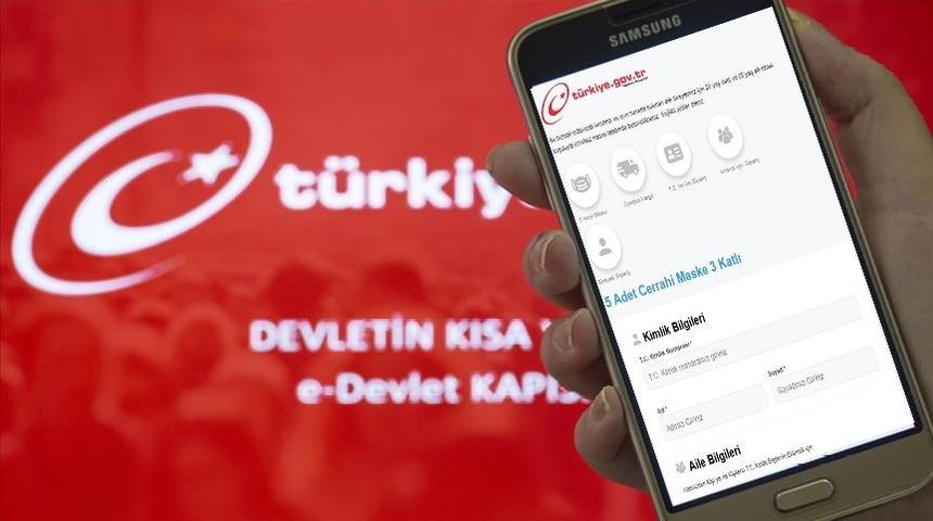 e-Devlet girişi ile ücretsiz maske başvurusu nasıl yapılır? (Resimli anlatım)