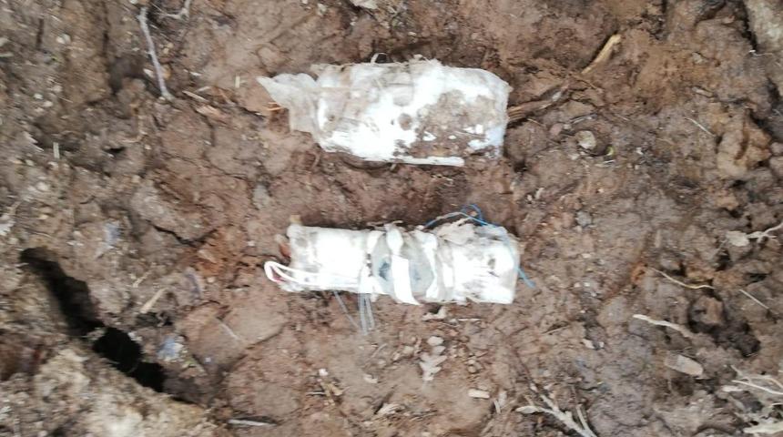 Bitlis&rsquo;te ter&ouml;r &ouml;rg&uuml;t&uuml;nce araziye gizlenmiş EYP ele ge&ccedil;irildi