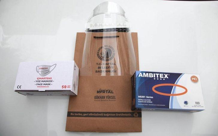 Kartal Belediyesi’nden doktor ve muhtarlara malzeme desteği G4