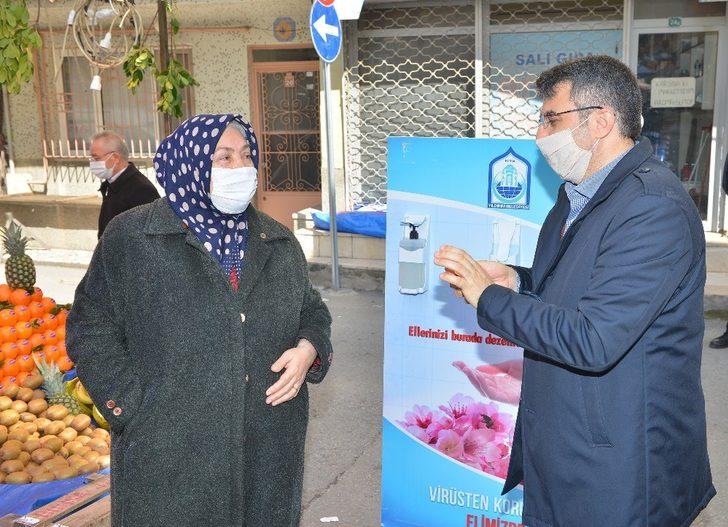 Başkan Yılmaz’dan pazarda koronavirüs denetimi G1