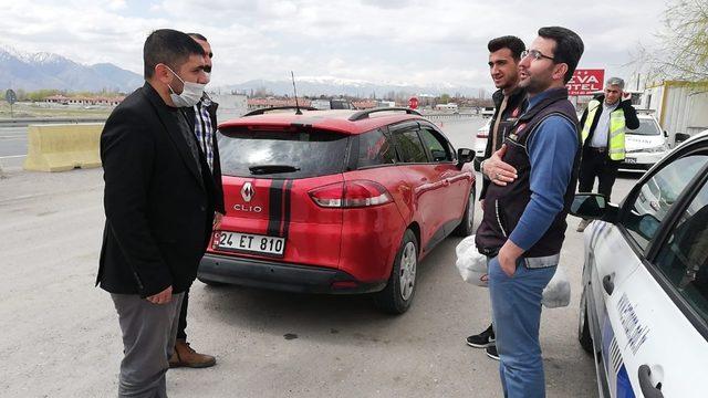 Genç Şavak Derneğinden polislere ziyaret