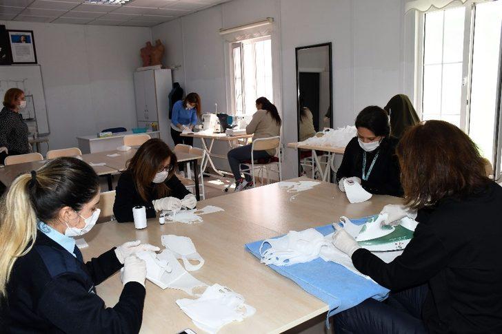 Kemer’de maske üretimi başladı G3