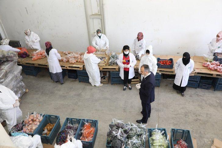 Büyükşehir’den ihtiyaç sahiplerine sebze desteği G3