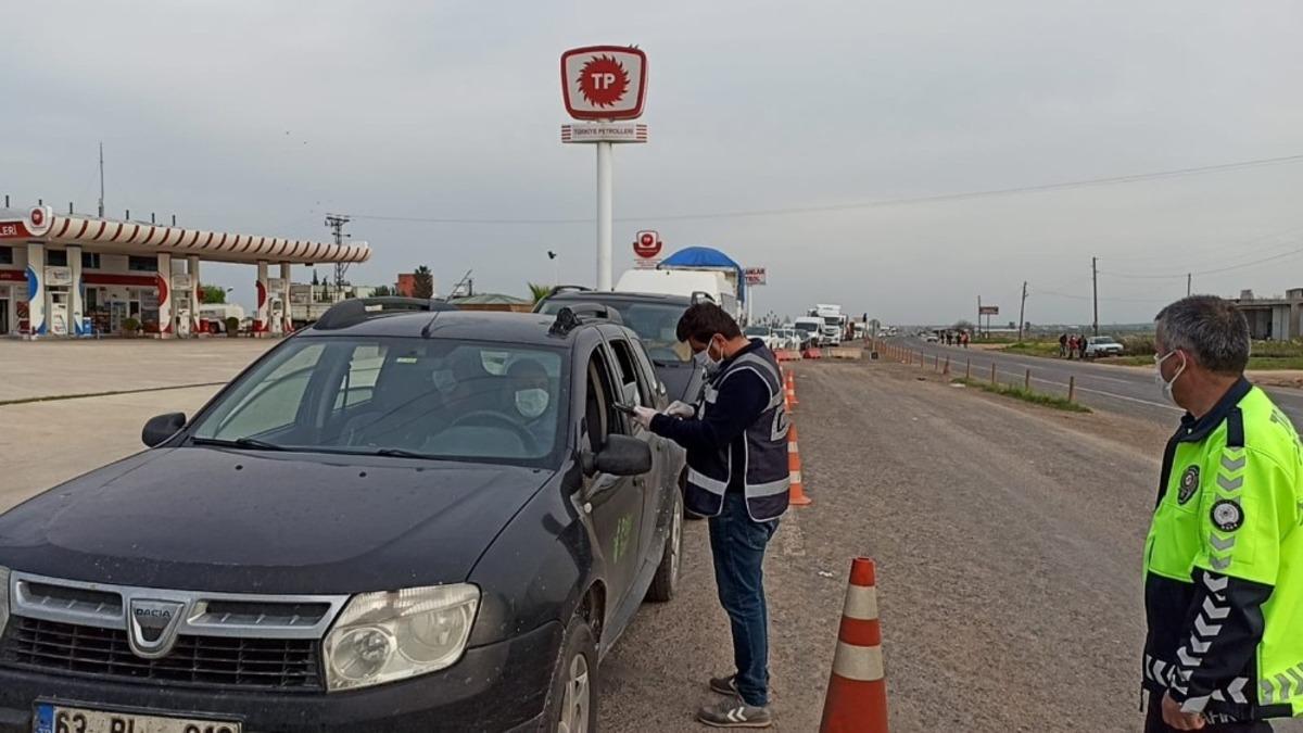 Şanlıurfa&rsquo;ya izinsiz giriş &ccedil;ıkış yapılamıyor