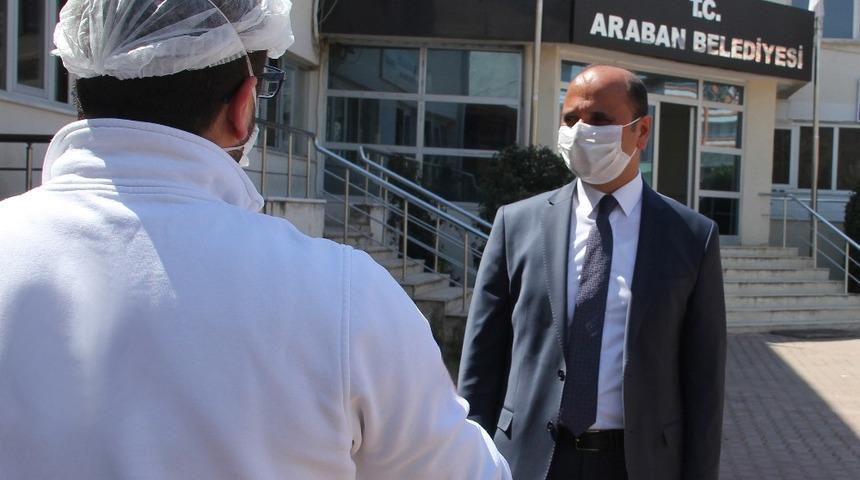 Araban Belediyesinde Korona virüs tedbirleri