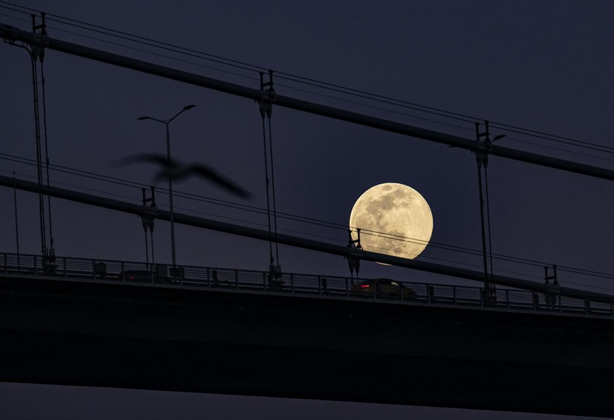 'S&uuml;per Ay' g&uuml;zel g&ouml;r&uuml;nt&uuml;ler oluşturdu