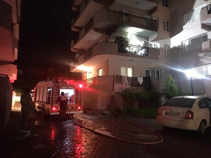 Kuşadası’nda ev yangını G1