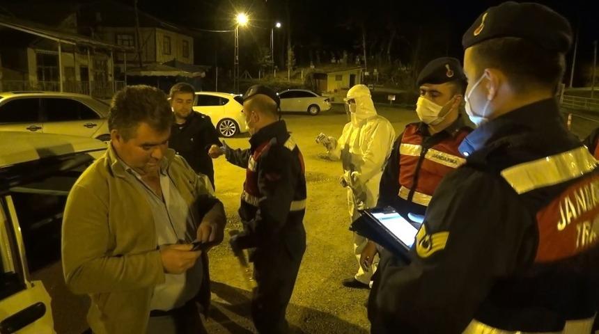 Bartın’ın Ulus ilçesinde giriş-çıkışlara sınırlandırma