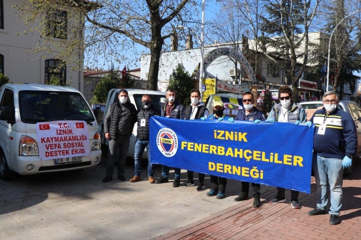 İznik Fenerbah&ccedil;eliler Derneği yardım kampanyası başlattı