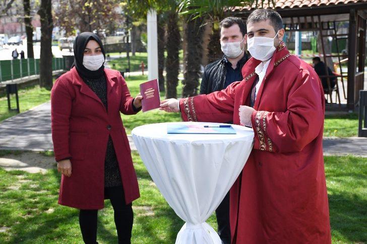 Kestel’de nikahlar açık havada kıyılıyor G1