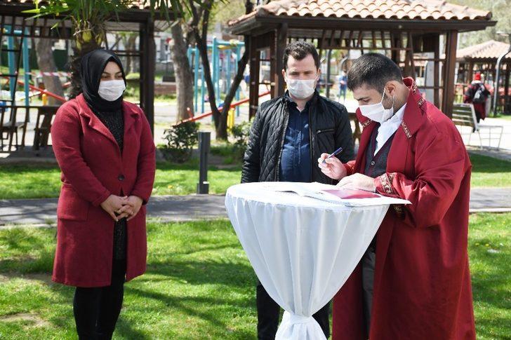 Kestel’de nikahlar açık havada kıyılıyor G3