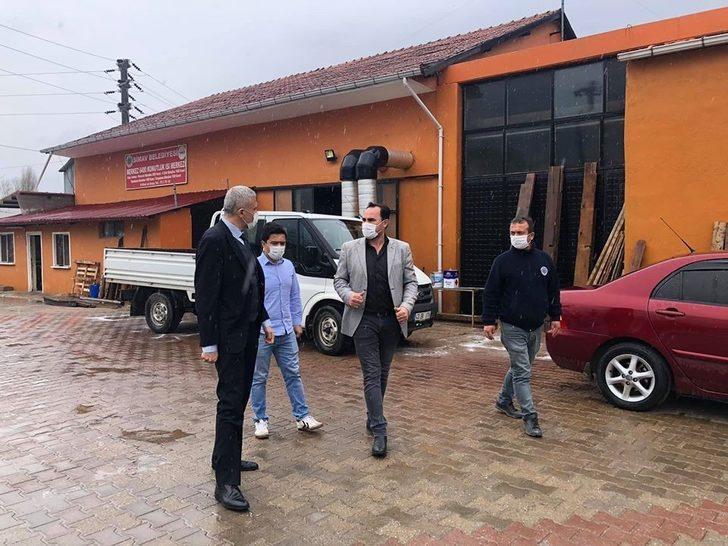 Belediye personeline hijyen ve maske denetimi G2