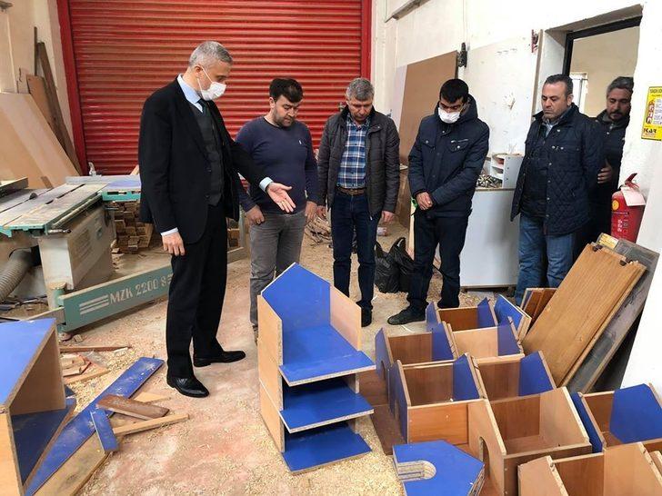 Belediye personeline hijyen ve maske denetimi G3