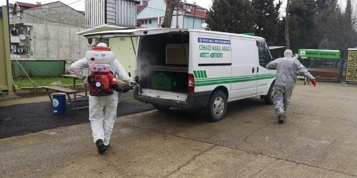 Kartepe’de korona virüsle mücadele çalışmaları sürüyor G2