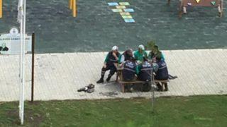 Aydın'da şaşkına çeviren görüntü! Sosyal mesafeyi hiçe saydılar