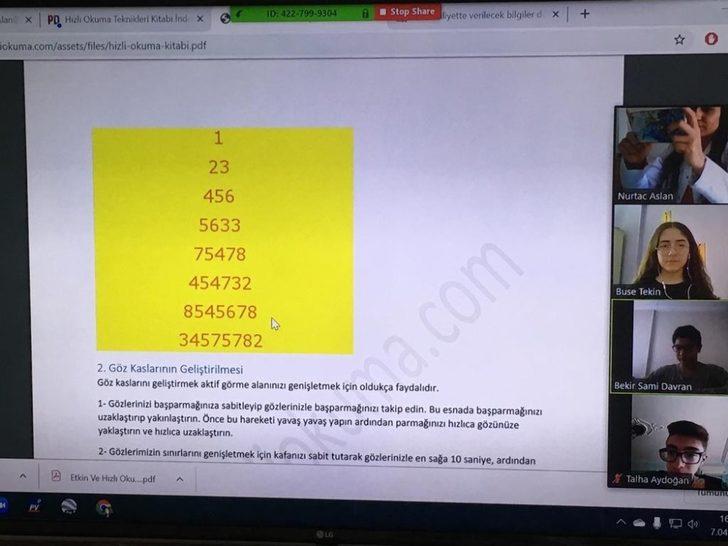 MER Koleji uzaktan da birlikte okuyor G1