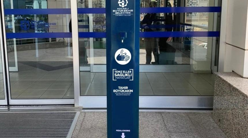 Kocaeli&rsquo;de kentin 180 noktasına yeni nesil dezenfektan cihazı