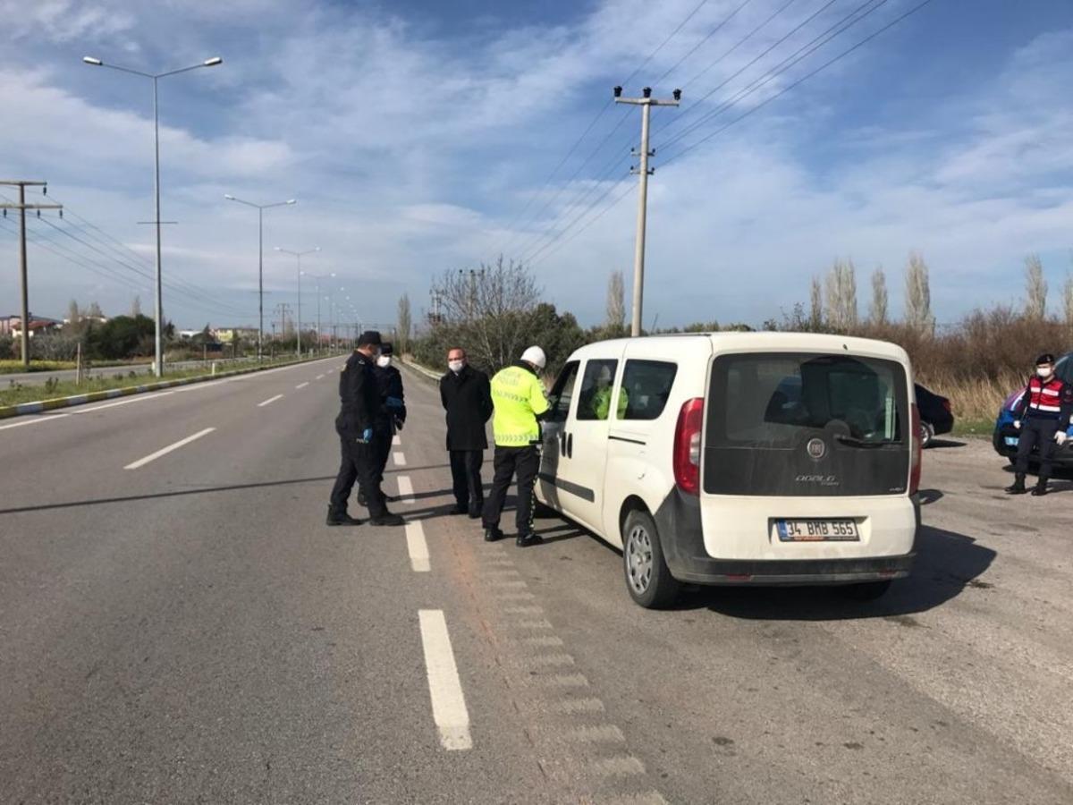 Burhaniye&rsquo;de yol denetimleri arttırıldı