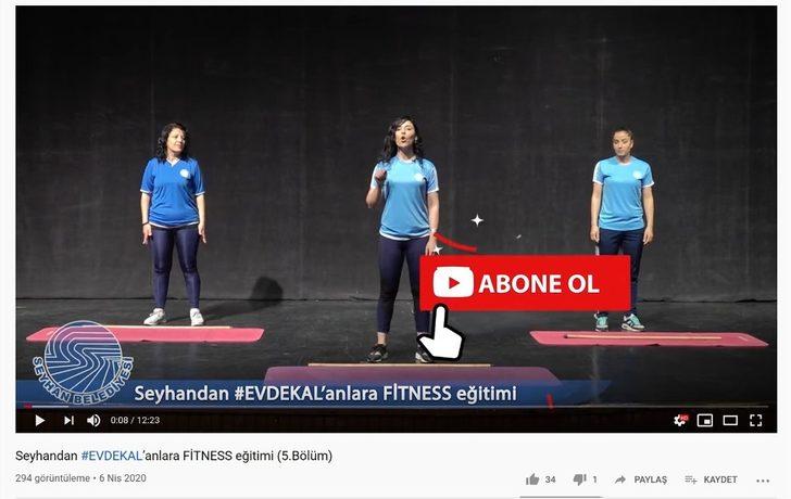 Evde kalanlara online spor eğitimi, tiyatro gösterimi G3