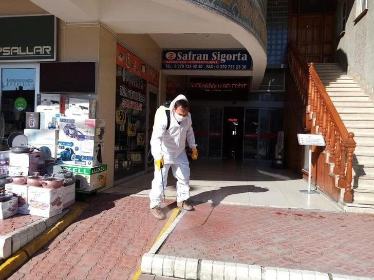 Safranbolu’da dezenfekte çalışmaları sürüyor G1