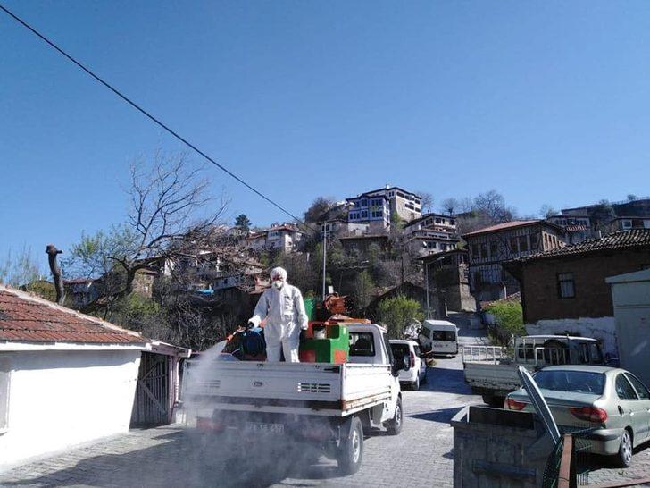 Safranbolu’da dezenfekte çalışmaları sürüyor G2