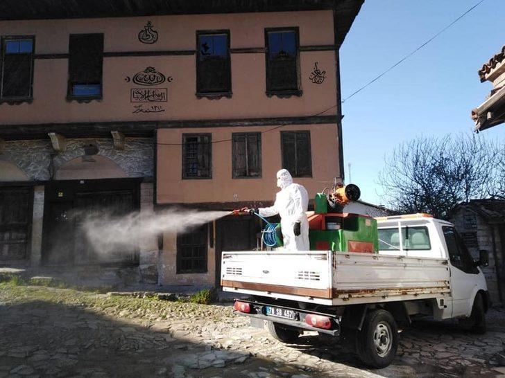 Safranbolu’da dezenfekte çalışmaları sürüyor G3