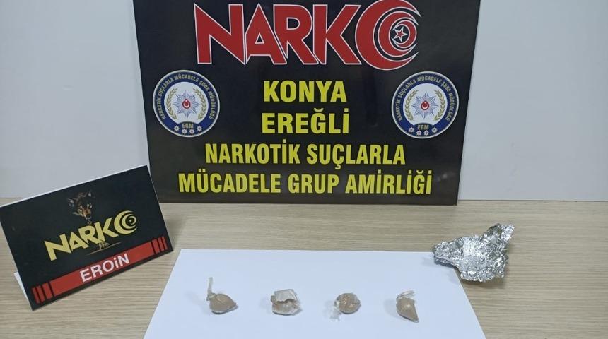 Ereğli&rsquo;de uyuşturucu ile m&uuml;cadele s&uuml;r&uuml;yor