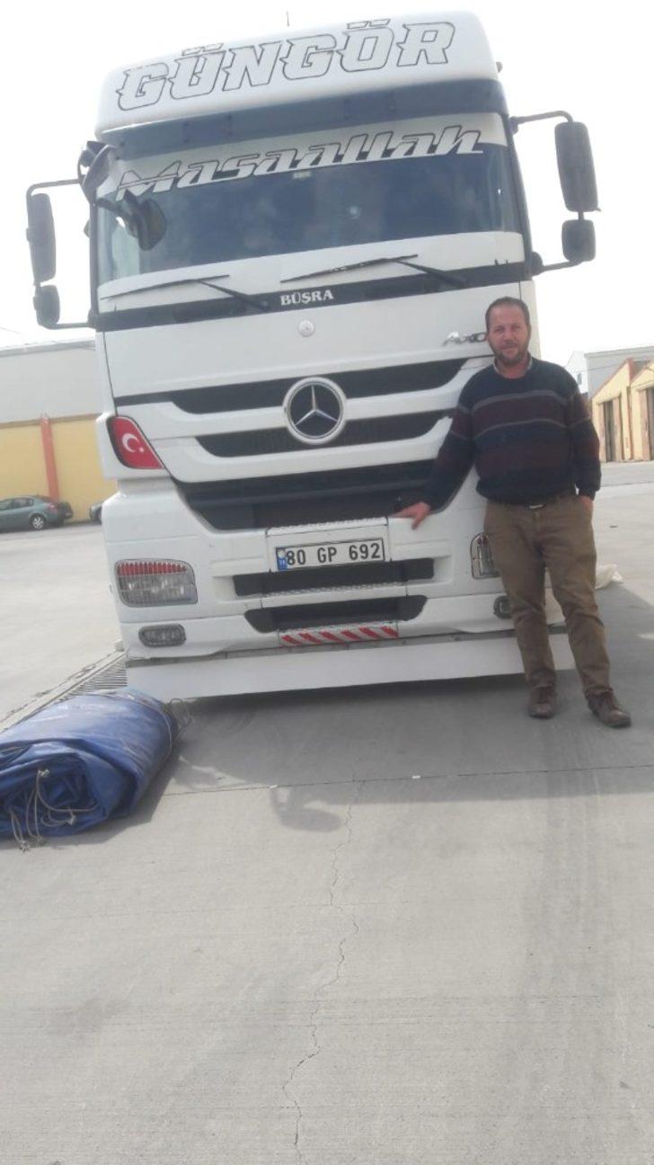 Park halindeki tırın aküsünü çaldılar G3