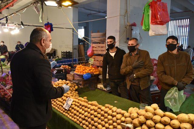 Başkan Sertaslan: “Kurallara uymayanın, tezgâhını kapatırız”