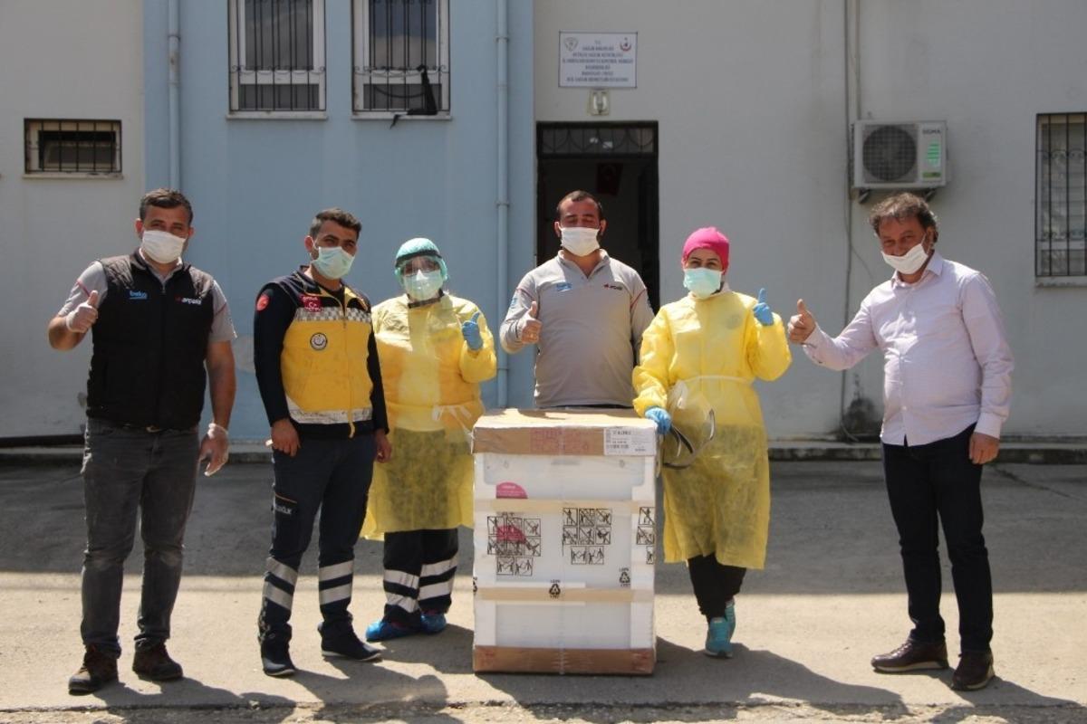 112 istasyonlarına bulaşık makinesi, &ccedil;amaşır makinesi ve &ccedil;aymatik hediyesi