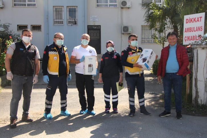 112 istasyonlarına bulaşık makinesi, çamaşır makinesi ve çaymatik hediyesi G2